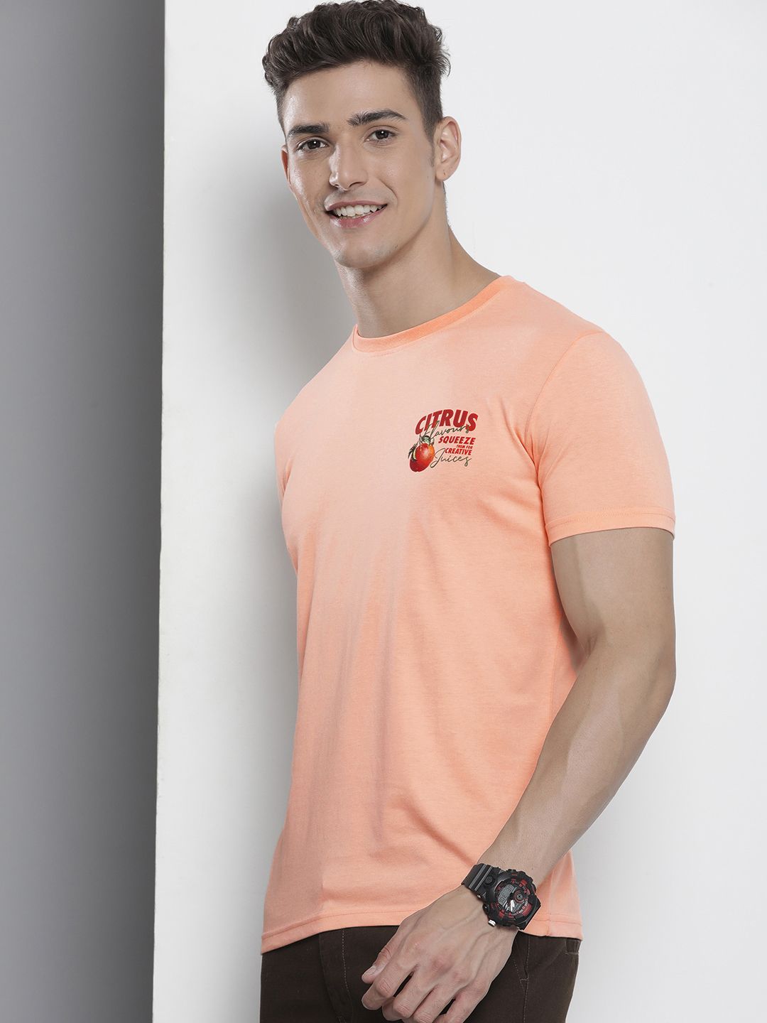 The Indian Garage Co Men Graphic Printed T-shirt