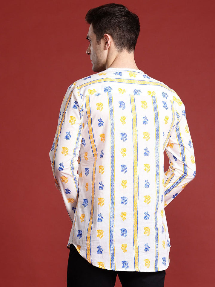 Anouk Kaarkhana Collection Printed Cotton Short Kurta