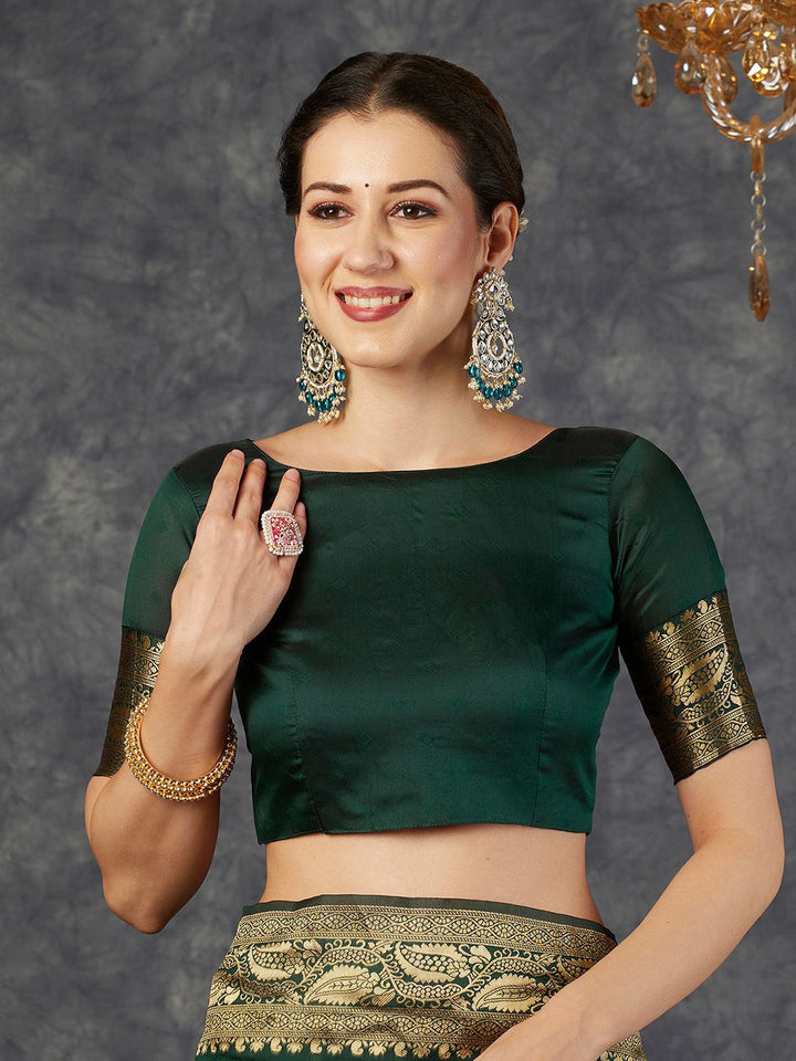 KALINI Ethnic Motifs Zari Banarasi Saree