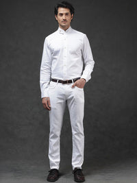 RARE RABBIT Men Expore Mid Rise Regular Fit Trouser
