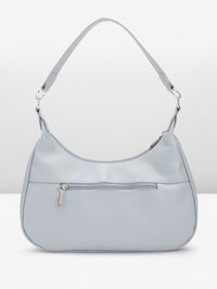 Lino Perros Textured Structured Baguette Bag