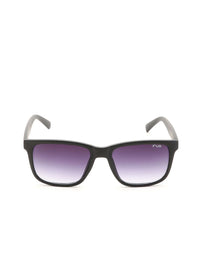 Irus oleh Idee Unisex Lens & Cermin mata hitam persegi dengan lensa terlindung UV