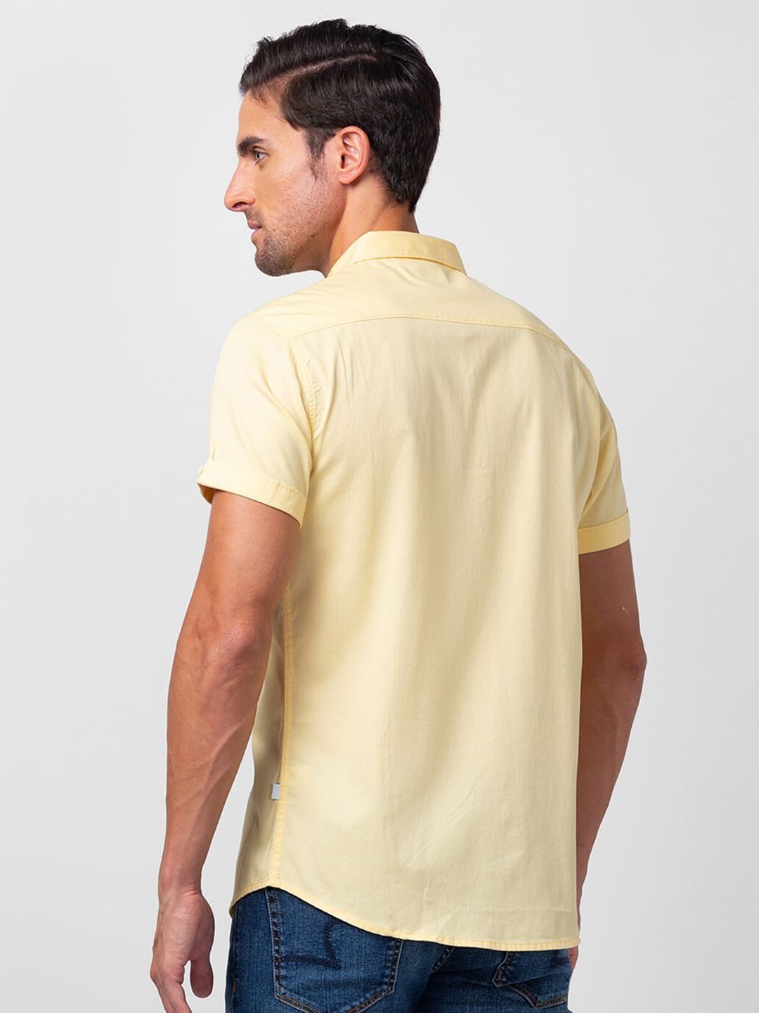 SPYKAR Men Slim Fit Casual Shirt