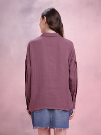 DressBerry Pocket Detail Cotton Shirt