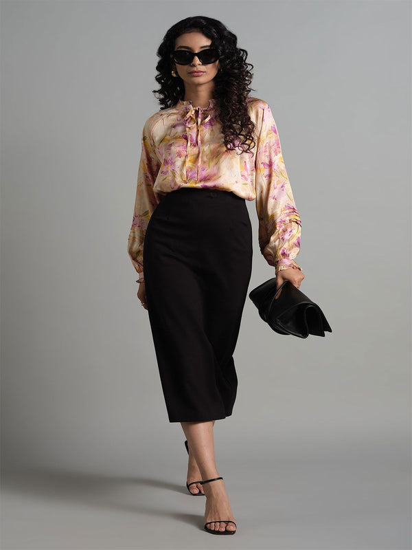 AND Floral Print Top