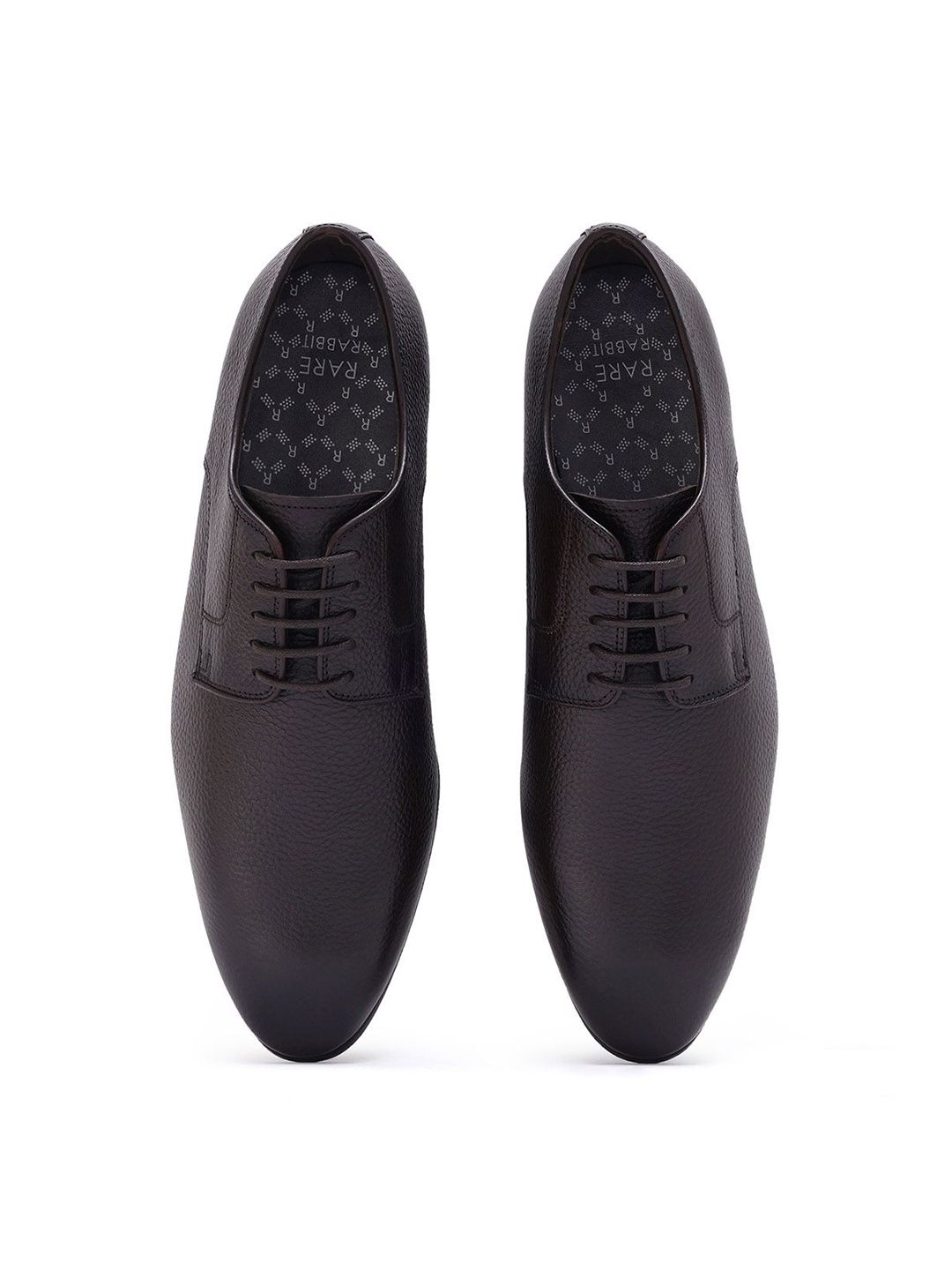 RARE RABBIT Men Leather Formal Regular Derbys