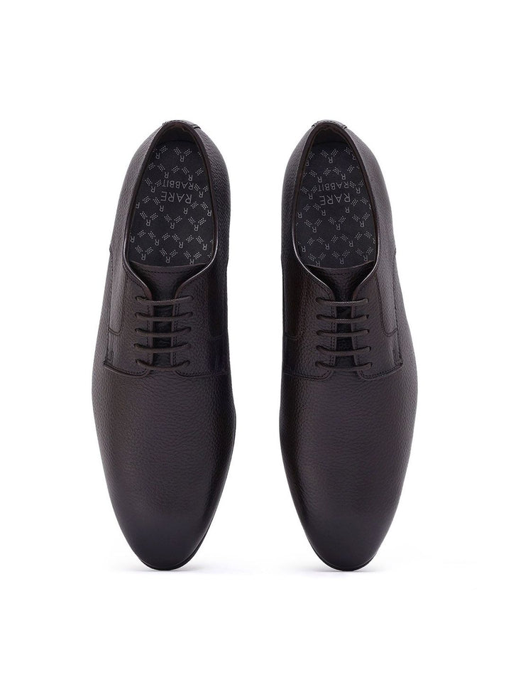 RARE RABBIT Men Leather Formal Regular Derbys