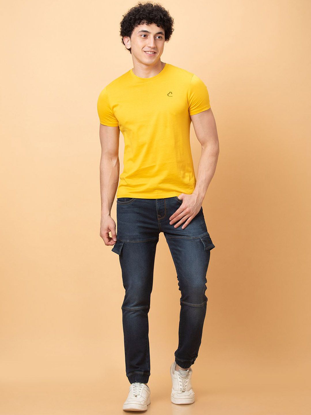 Being Human Men Jogger Light Fade Jeans