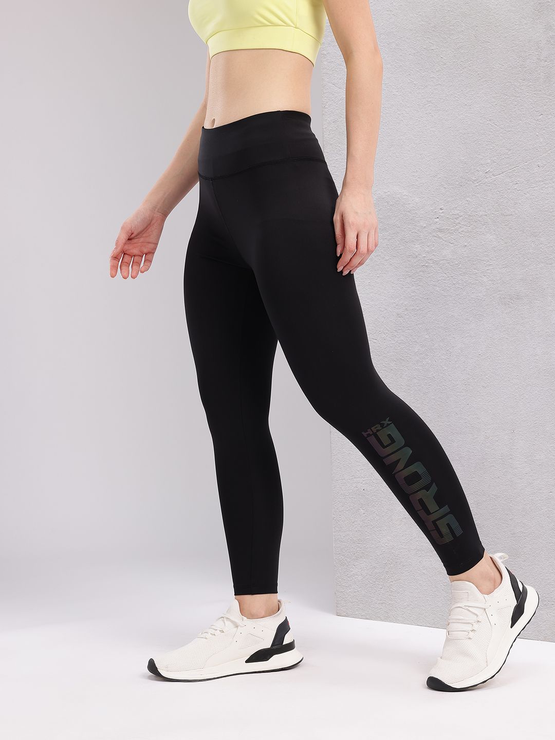 HRX by Hrithik Roshan Women High-Rise Rapid-Dry Training Tights