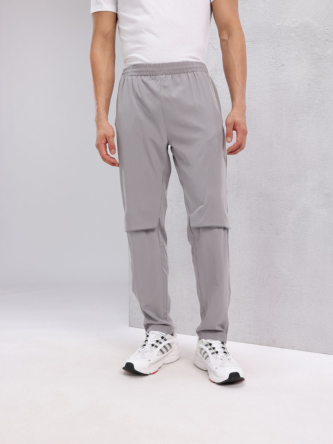 HRX by Hrithik Roshan Men Mid-Rise Rapid-Dry Running Track Pants