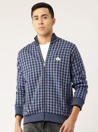 Monte Carlo Houndstooth Checked Tailored Jacket