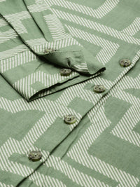 all about you Geometric Printed Casual Shirt