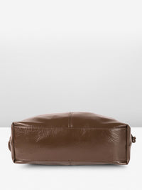 DressBerry Textured Structured Shoulder Bag