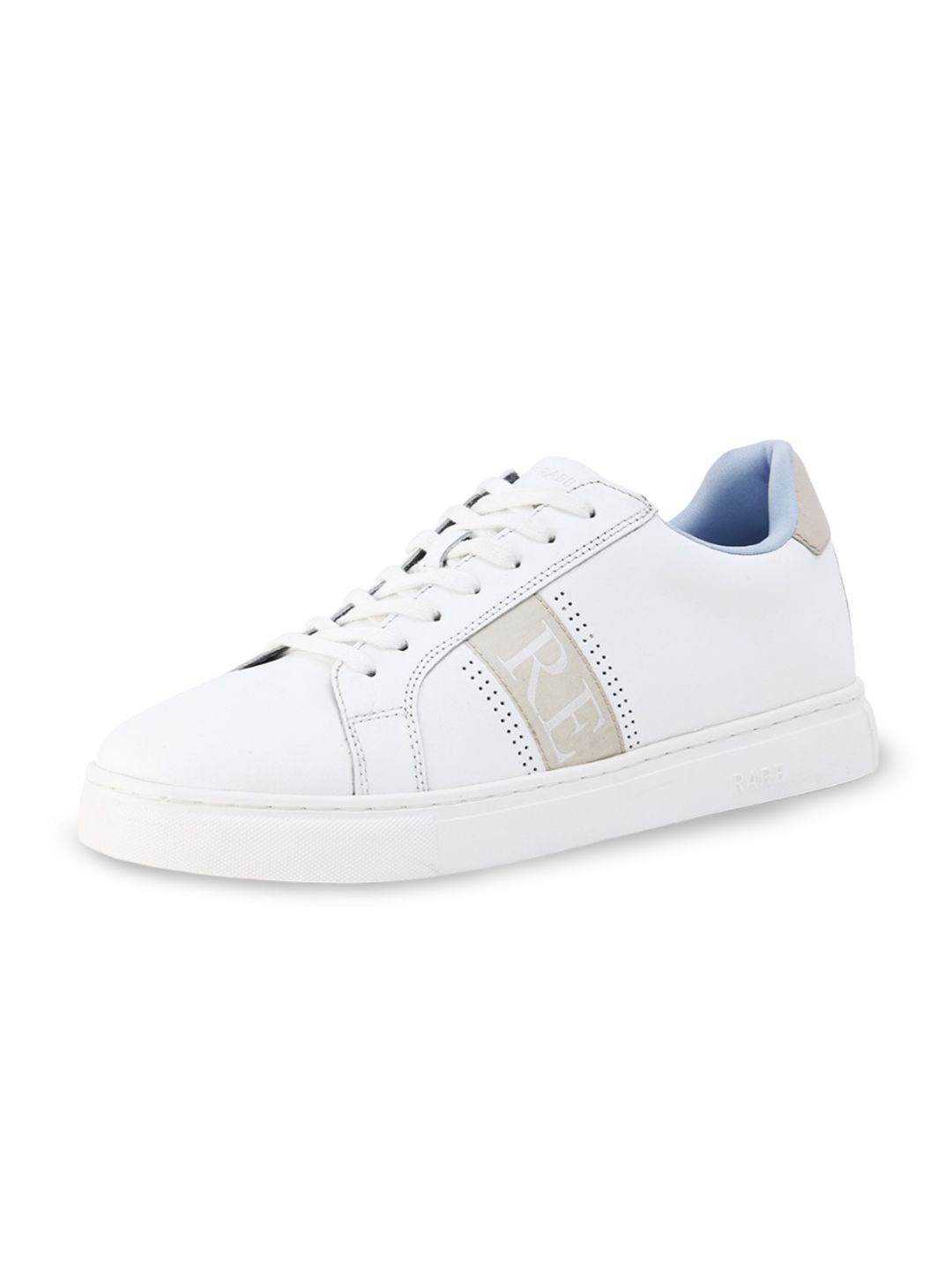 RARE RABBIT Men Galileo Leather Lace Up Sneakers