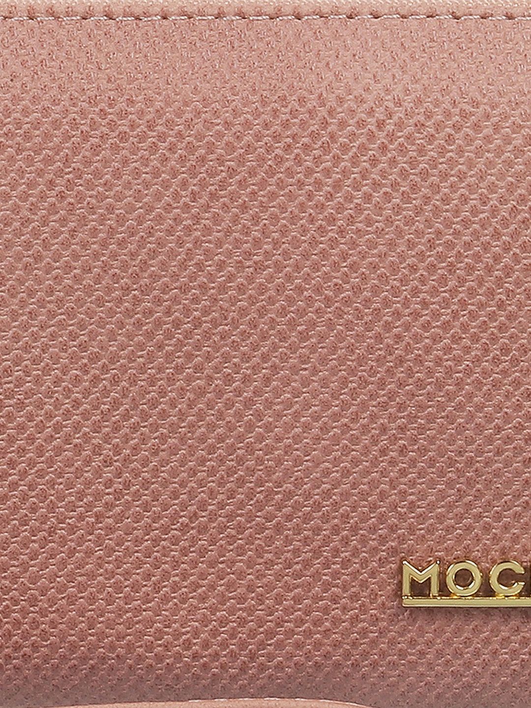 Mochi Peach-Coloured Wallet