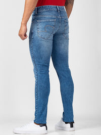 SPYKAR Men Super Skinny Fit Low-Rise Light Fade Jeans