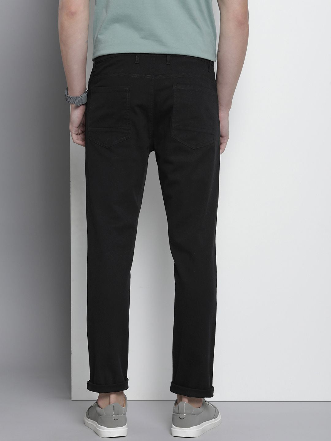 The Indian Garage Co Men Slim Fit Chinos