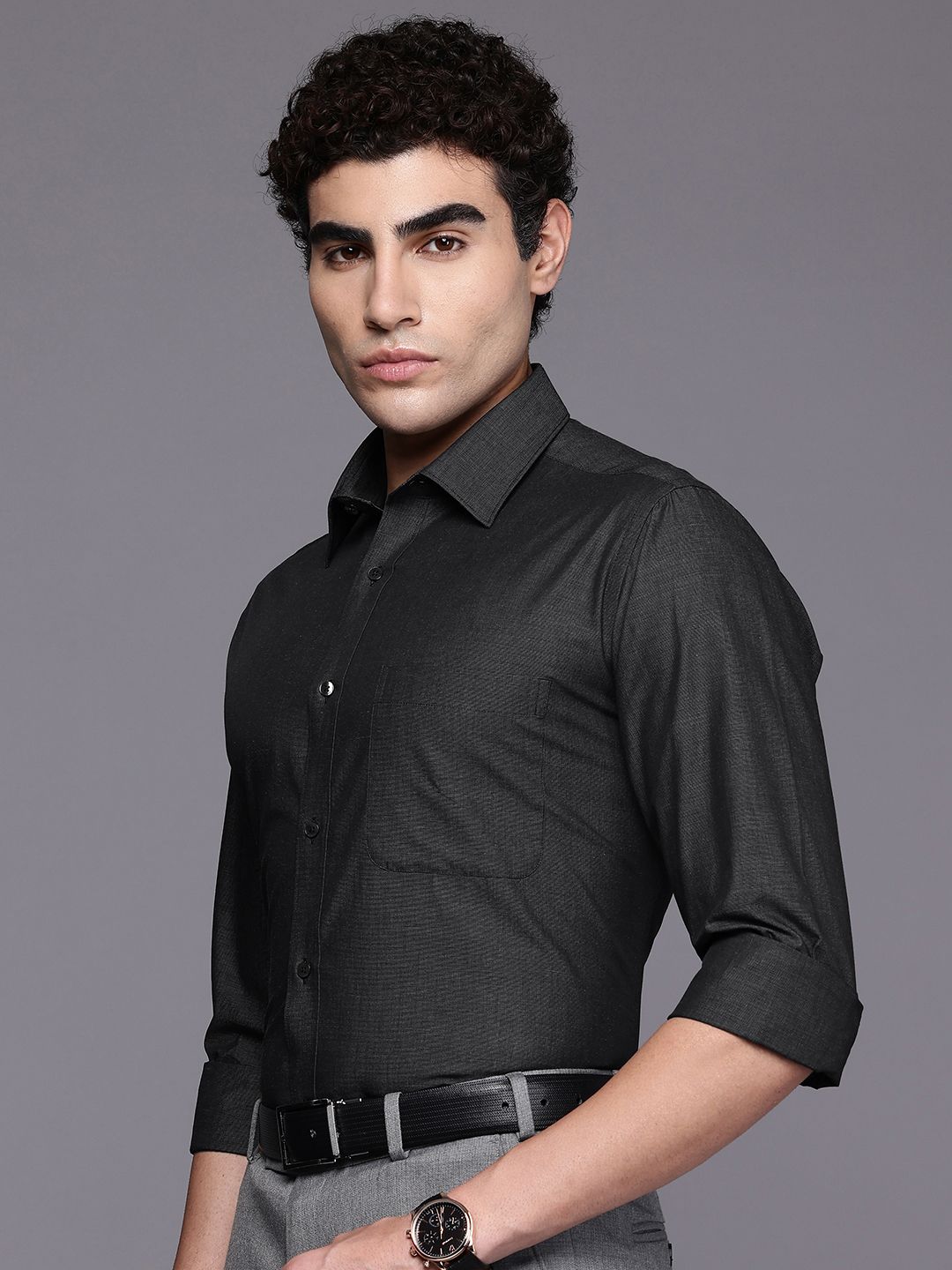 Raymond Pure Cotton Slim Fit Formal Shirt