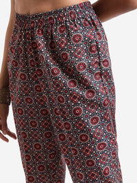Vishudh Floral Printed Regular Kurta with Trousers & With Dupatta