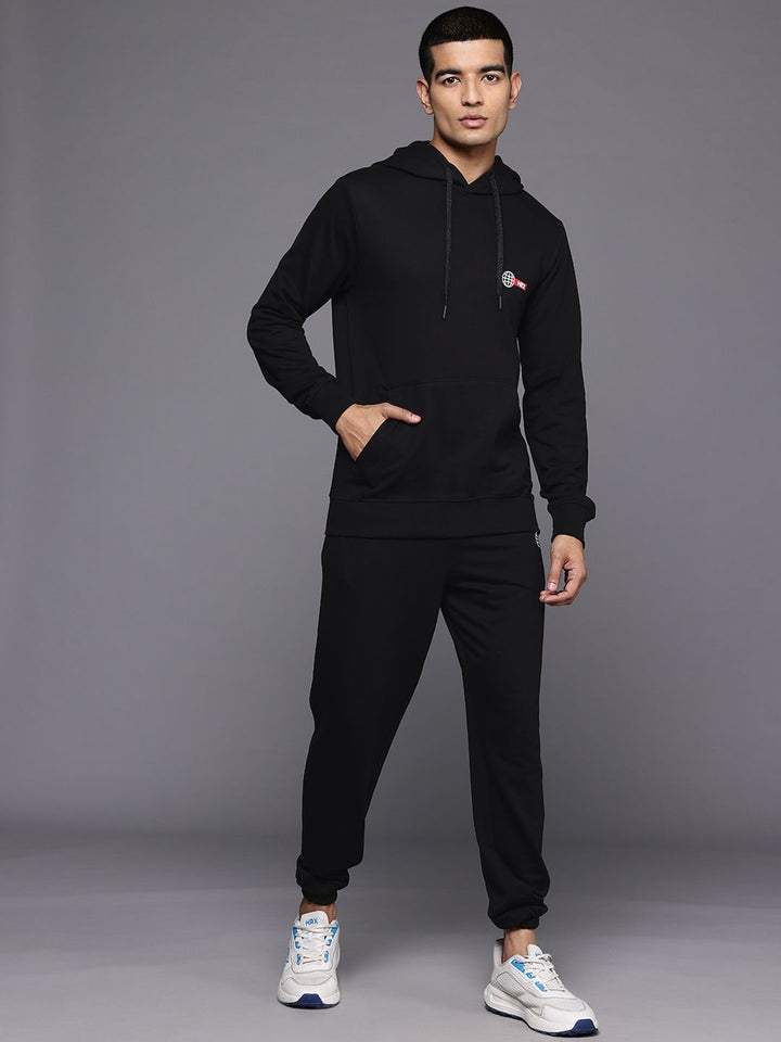 HRX by Hrithik Roshan Men Printed Hooded Lifestyle Tracksuit