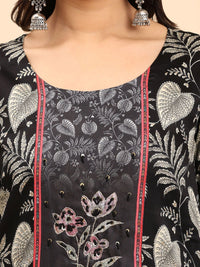 Mamicha Women Floral Printed Regular Pure Cotton Kurta with Palazzos & With Dupatta