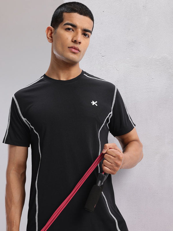 HRX by Hrithik Roshan Contrast Stitch Training T-shirt