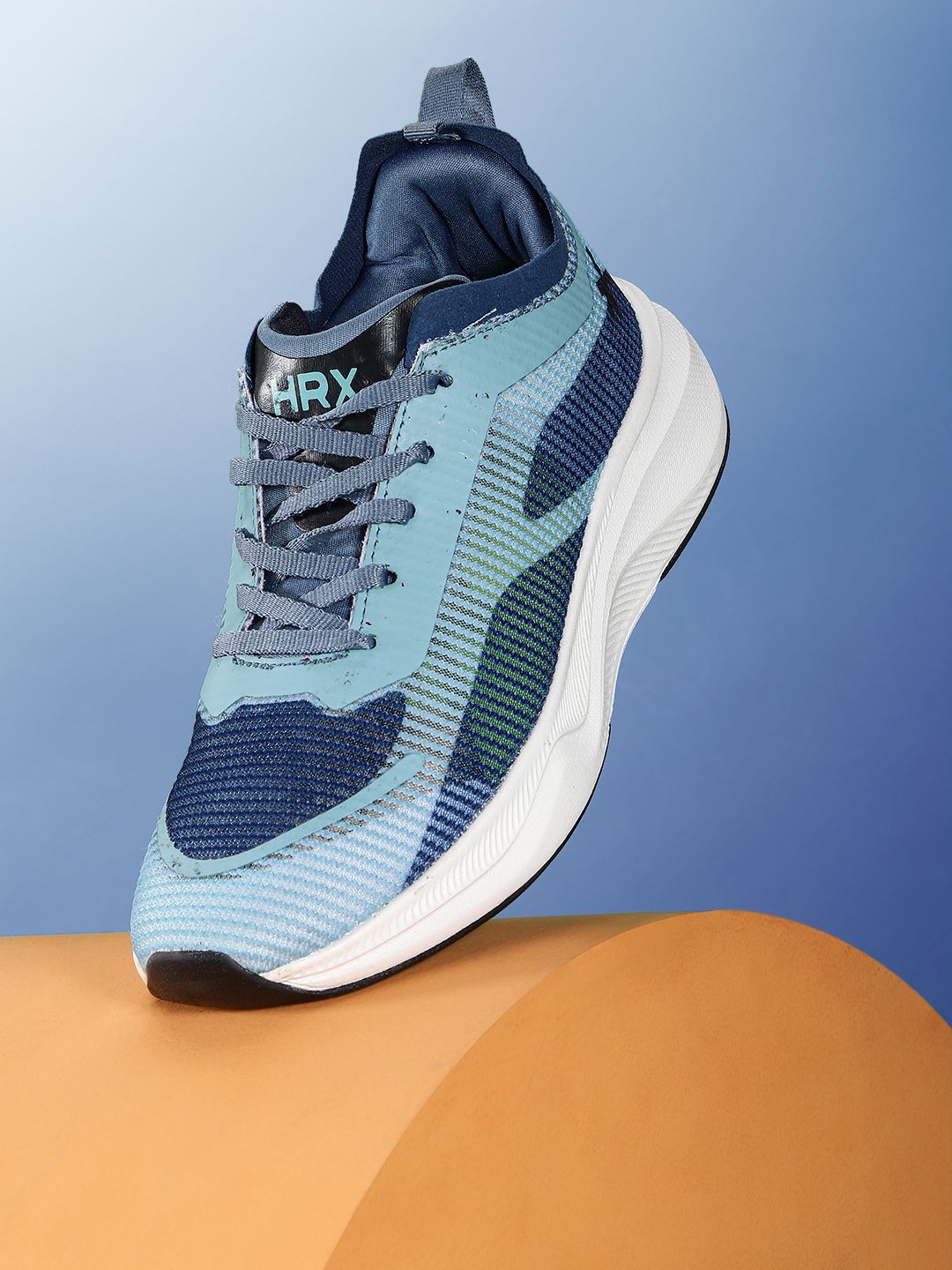 HRX by Hrithik Roshan Men Woven Design Running Shoes
