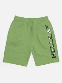 HELLCAT Boys Pack Of 5 Typography Printed Cotton Mid-Rise Shorts