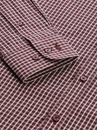Park Avenue Slim Fit Checked Pure Cotton Formal Shirt