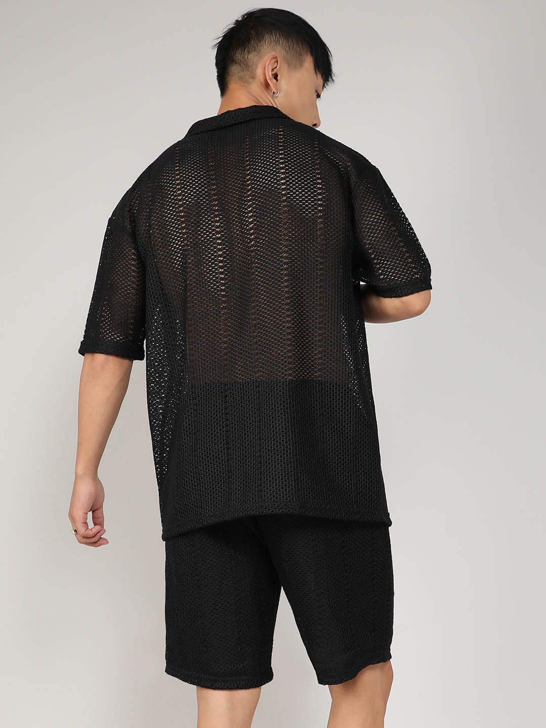 Campus Sutra Self-Designed Pure Cotton Shirts  & Shorts Co-Ords