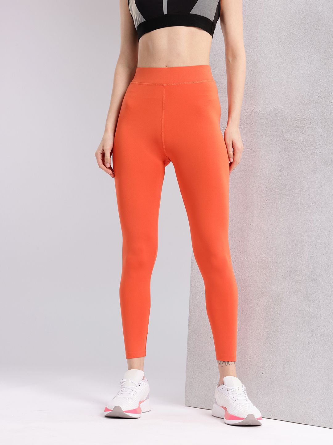 HRX by Hrithik Roshan Women Rapid-Dry Cropped Training Tights