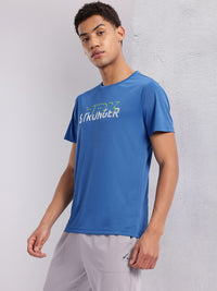 HRX by Hrithik Roshan Typography Printed Rapid-Dry Training T-shirt