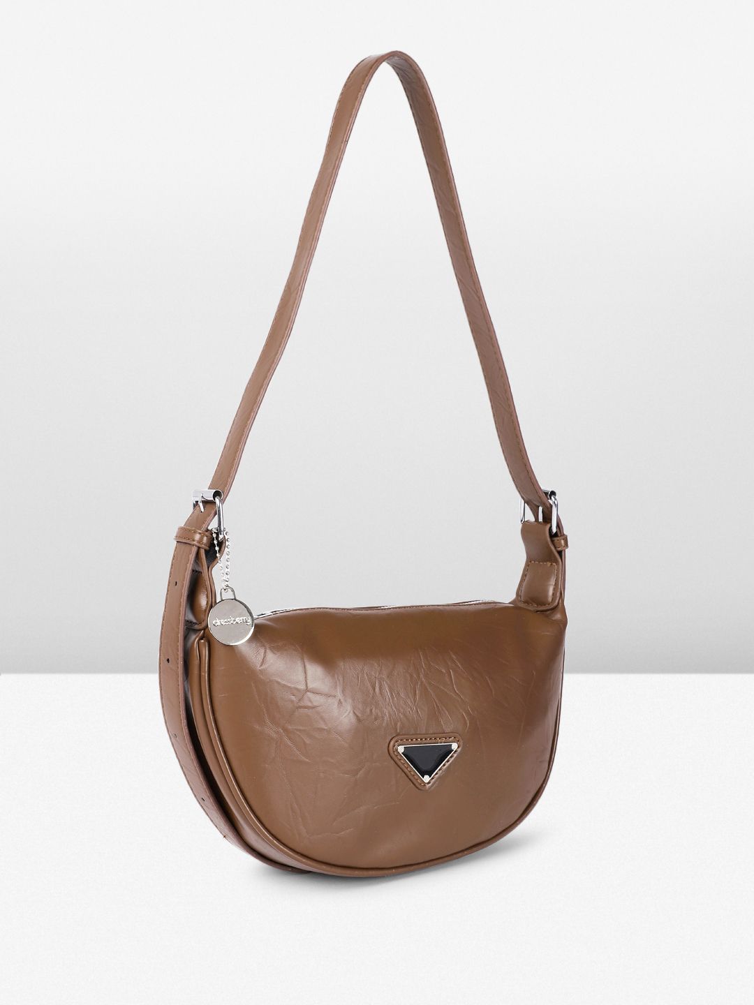 DressBerry Textured Structured Sling Bag