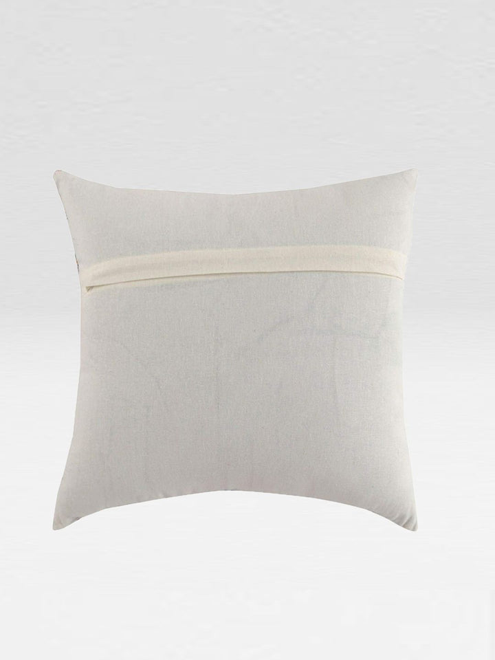 STITCHNEST Blue & Pink Set of 5 Geometric Square Cushion Covers