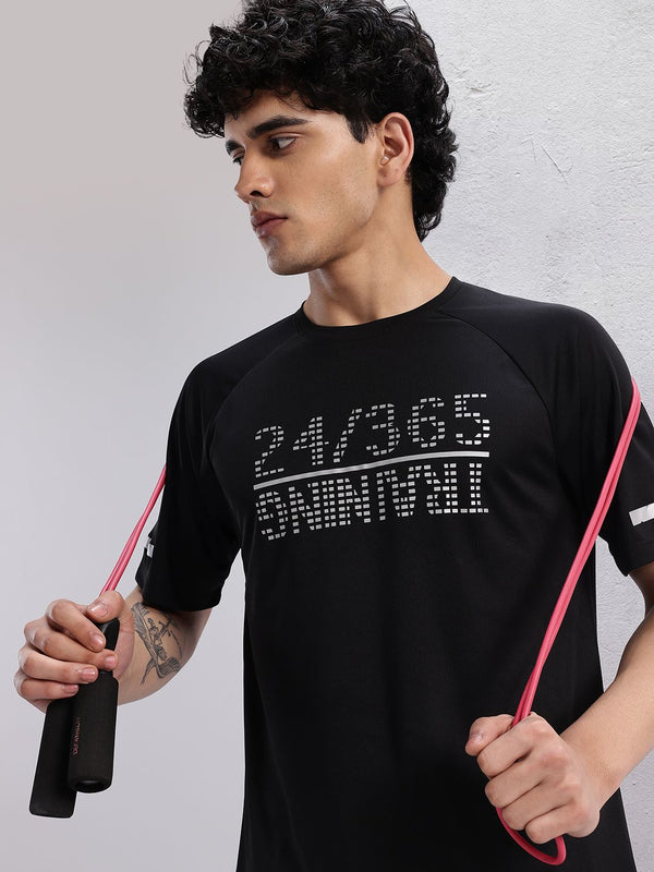 HRX by Hrithik Roshan Printed Rapid-Dry Training T-shirt