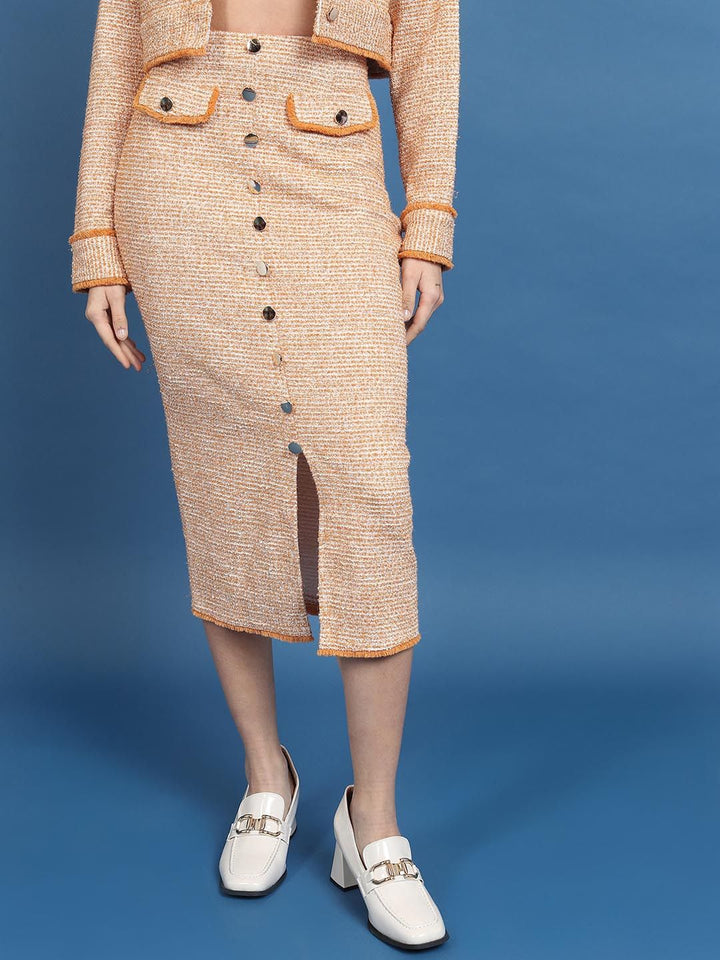 Tokyo Talkies Coat With Skirt