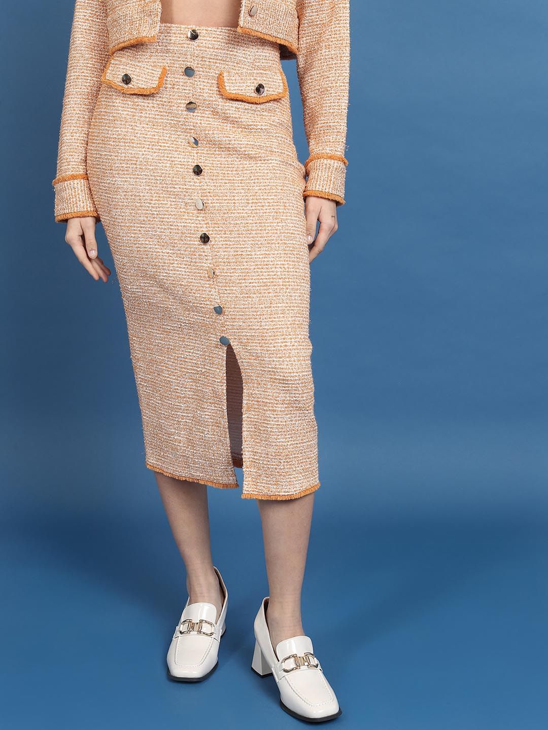 Tokyo Talkies Coat With Skirt