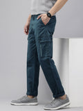 SPYKAR Men Slim Fit Cargos Trousers