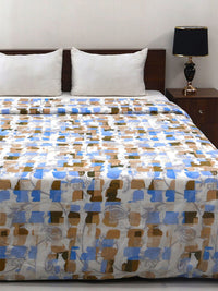 Bombay Dyeing Allure 144 TC 100% Cotton Ochre Yellow Double King Duvet Cover