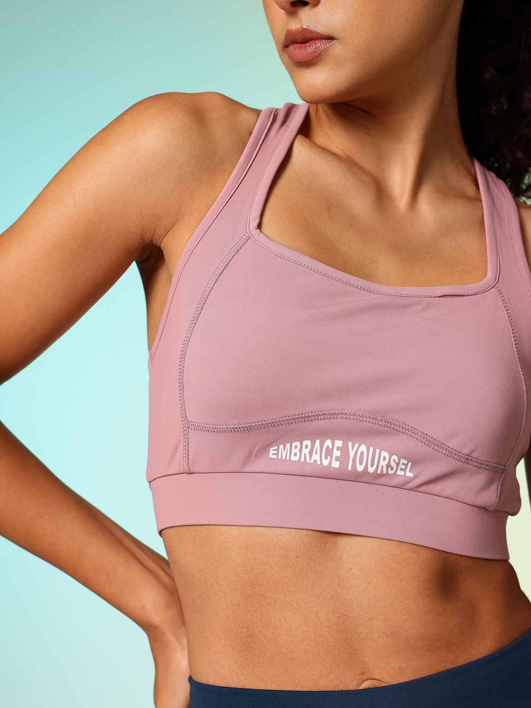 HRX by Hrithik Roshan Lightly Padded Rapid-Dry Training Bra