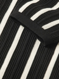 THE BEAR HOUSE Men Striped Regular Fit Cotton Polo Collar T-Shirt