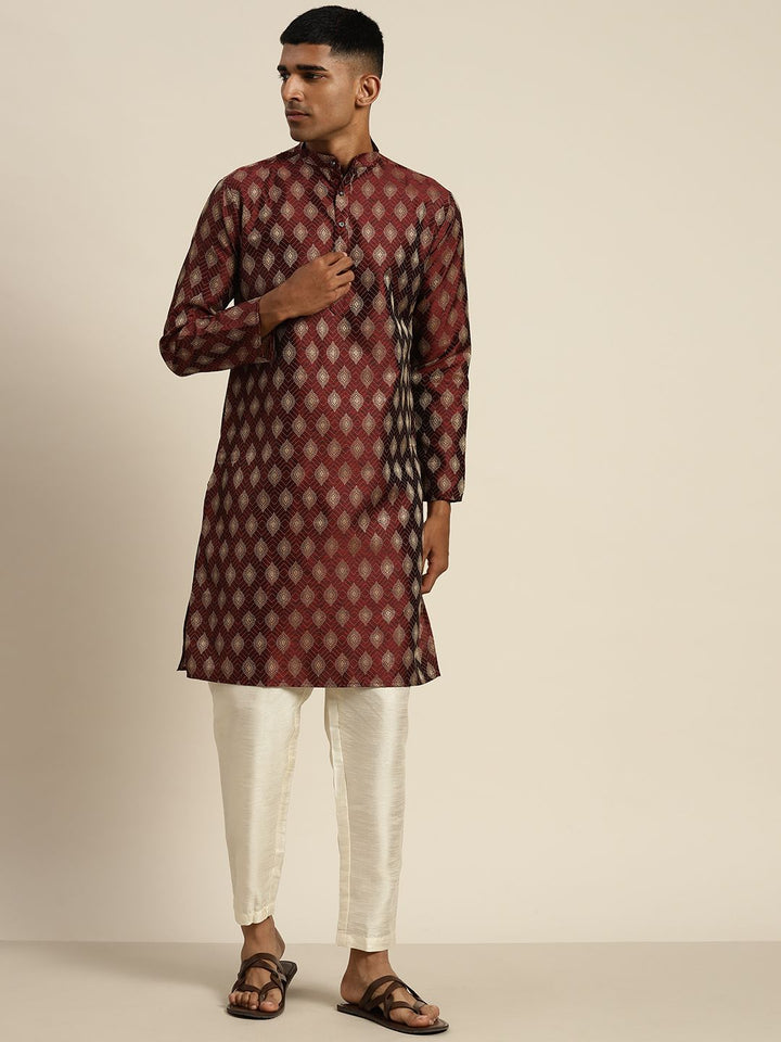 SOJANYA Kurta Katun Sutera Motif Etnik