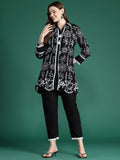 Indo Era Floral Embroidered Pure Cotton Co-Ords