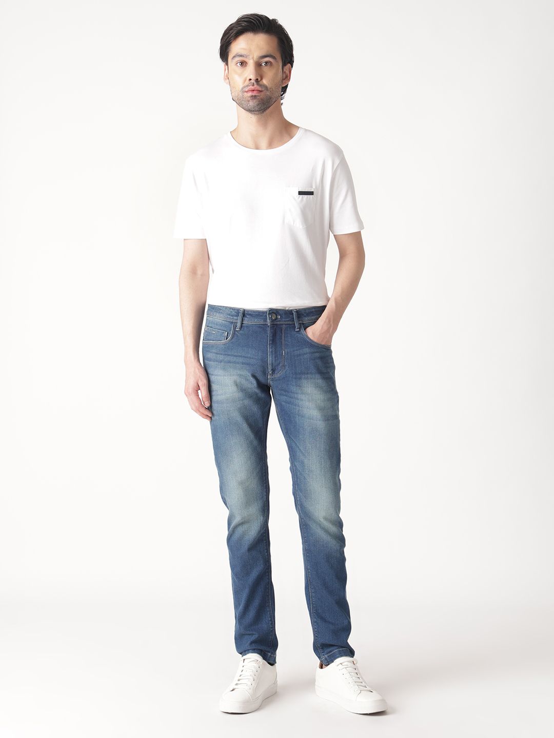 RARE RABBIT Men Cyr Slim Fit Jeans