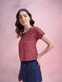 DressBerry Floral Print Top