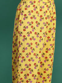 Indo Era Floral Printed Empire Gotta Patti Pure Cotton Kurta With Trousers & Dupatta