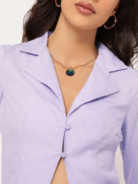 DressBerry Confident Fashionista Dobby Detail Co-Ords