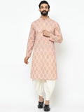 KISAH Men Printed Regular Fit Ethnic Motifs Kurta