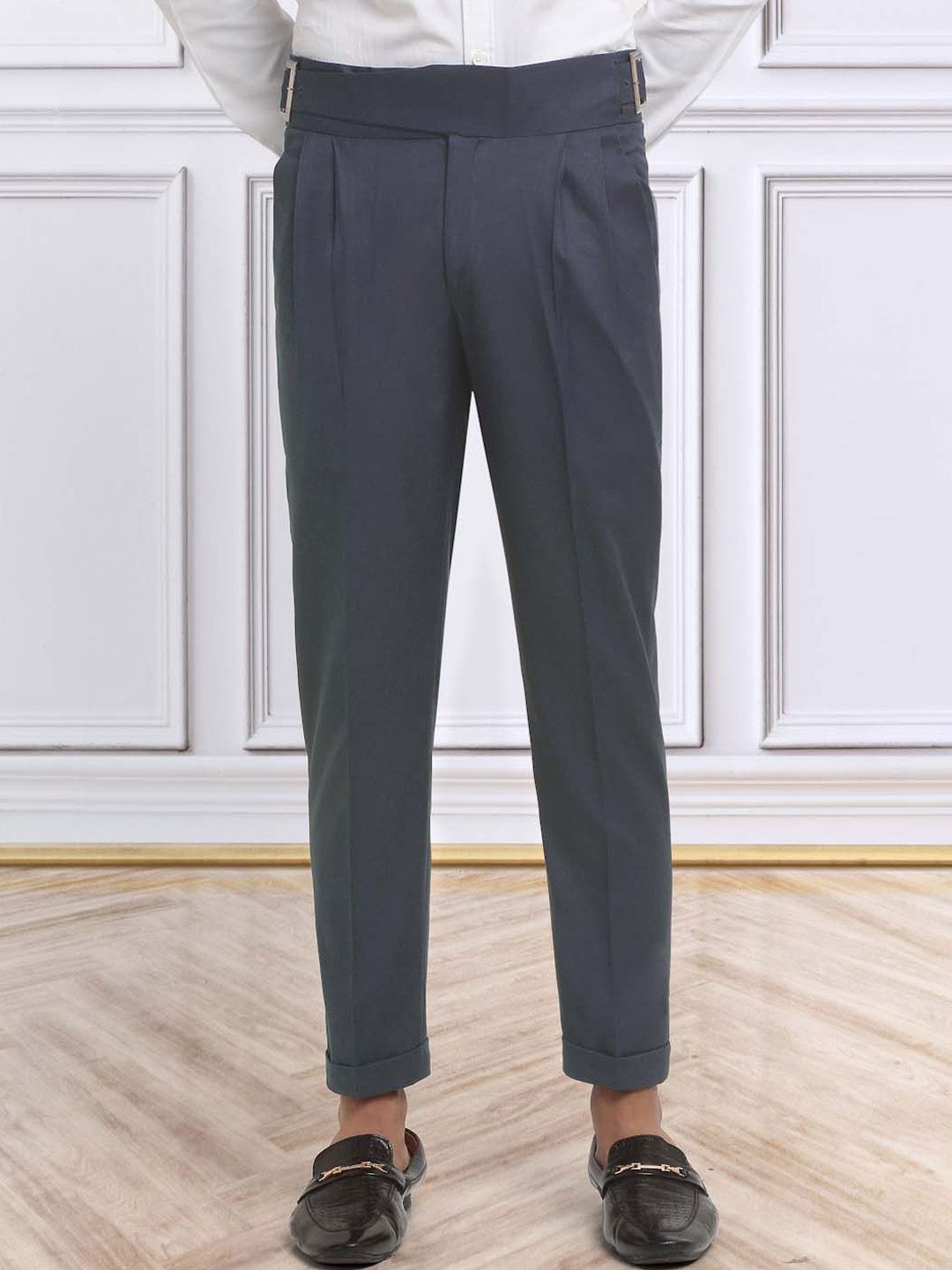 KLOTTHE Men Italian Gurkha Pants