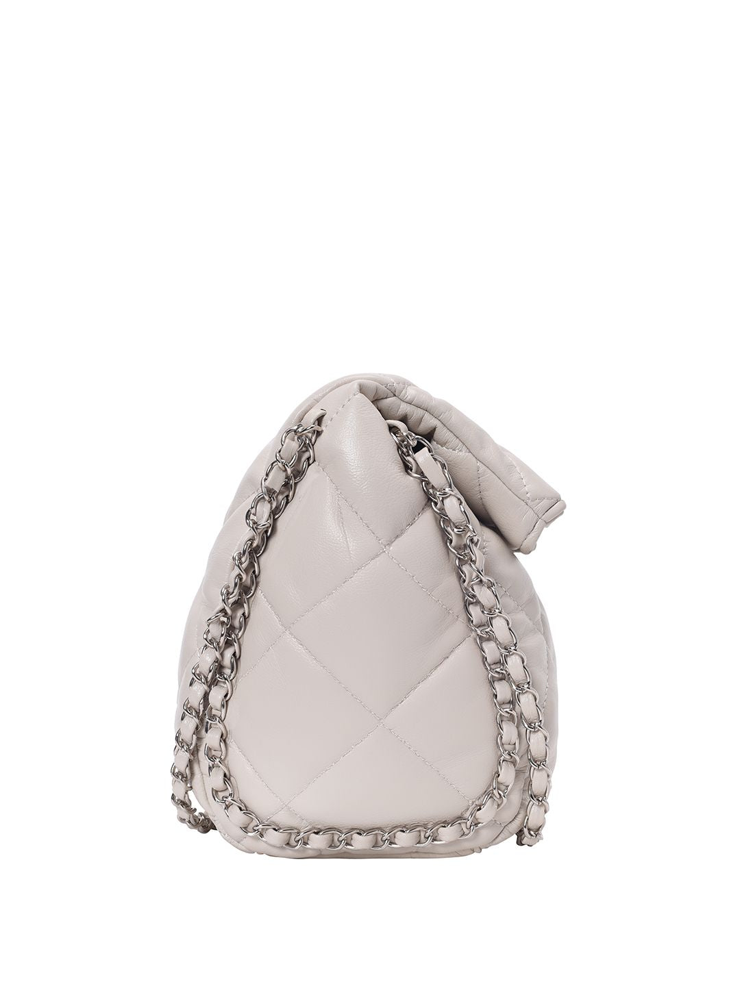 Lino Perros Quilted Structured Shoulder Bag